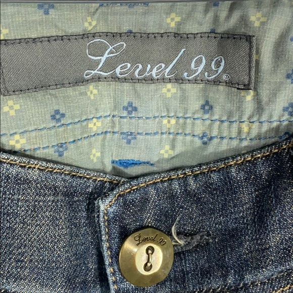 Anthropologie | Level 99 Wide Leg Flare Jeans - Picture 5 of 8